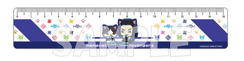 『東京リベンジャーズ×なめ猫』15cm定規 場地圭介&ヒゲオ