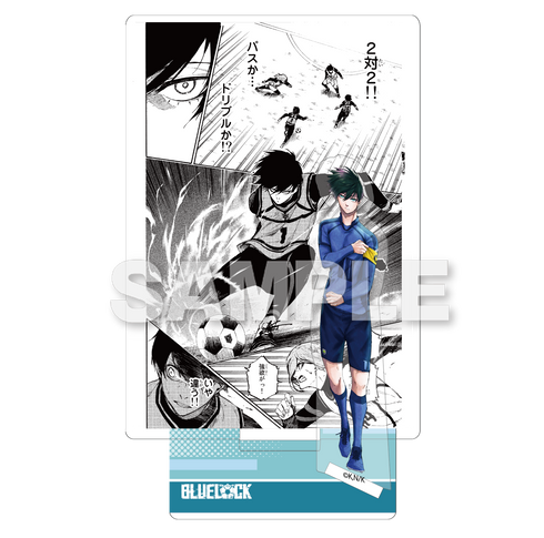 《藍鎖》紀念壓克力場景模型 糸師凛