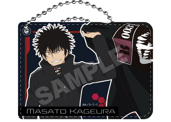 『ワールドトリガー』PUレザーパスケース 影浦雅人