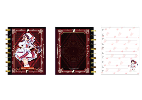 『東方LostWord 』ミニノート 博麗霊夢 巫女とご飯とお味噌汁