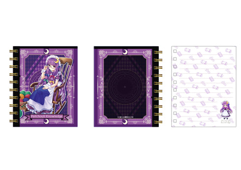 『東方LostWord 』ミニノート パチュリー・ノーレッジ ハイデックス一週間メイド