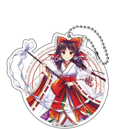『東方LostWord 』ビッグアクリルキーホルダー 博麗霊夢 開運招福の巫女