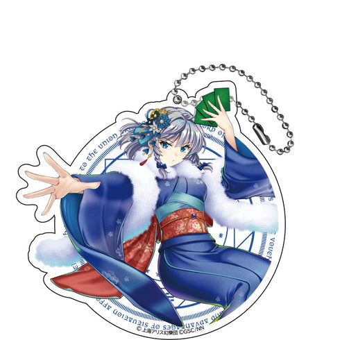 『東方LostWord 』ビッグアクリルキーホルダー 十六夜咲夜 家内安全のメイド