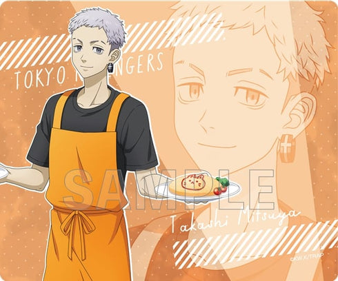 "Tokyo Revengers" Mouse Pad: Peaceful Holiday Ver. Takashi Mitsuya
