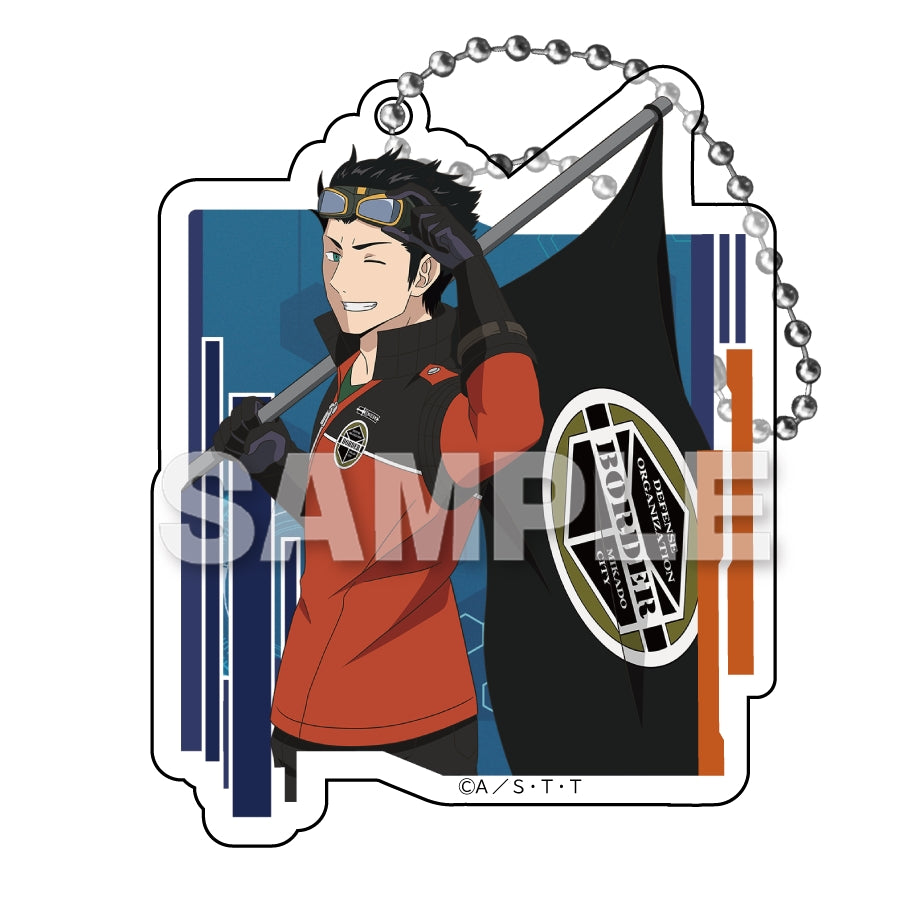 Trading Acrylic Key Chain - WORLD TRIGGER (ワールドトリガー 描き