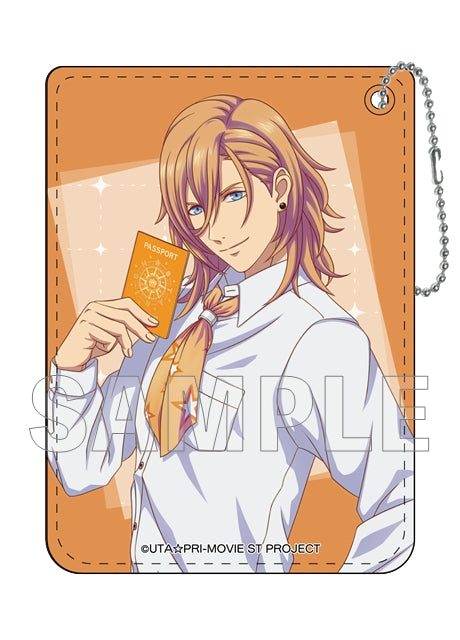 "Uta no Prince-sama: Maji Love Starlish Tours" PU Leather Pass Case - Ren Jinguji