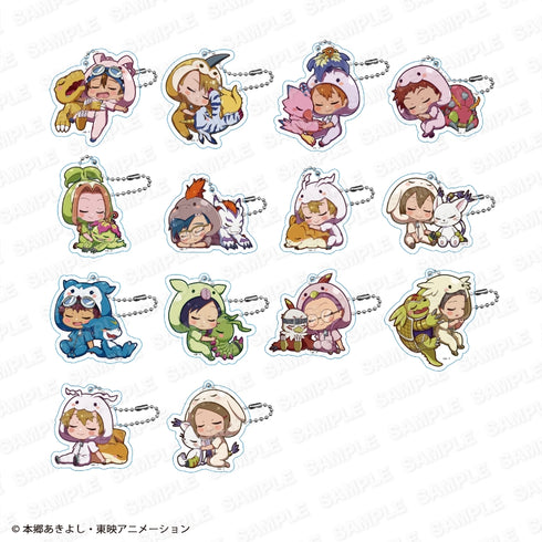 『デジモンシリーズ』ぎゃおコレ トレーディング アクリルキーホルダー BOX