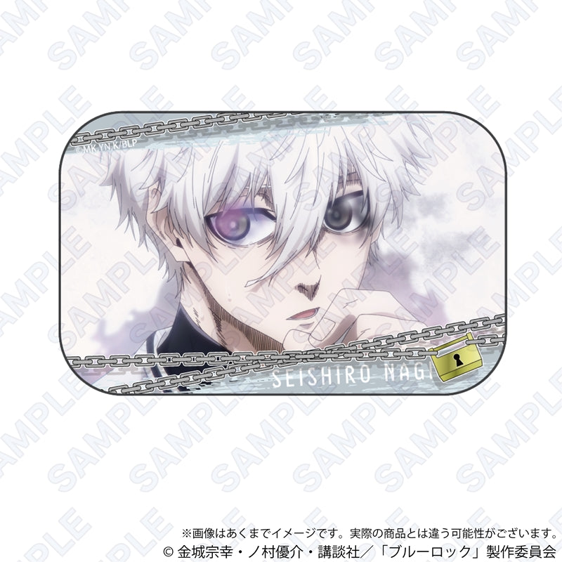 ブルーロック プリカフェ 原作柄 スクエア缶バッジ 凛 新品 ブルーロック プリカフェ 原作柄 スクエア缶バッジ 凛 新品