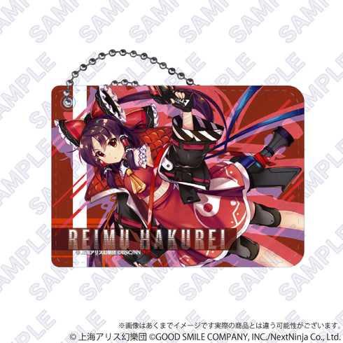 『東方 LostWord』PUレザーパスケース 月戦型シャーマン 博麗霊夢
