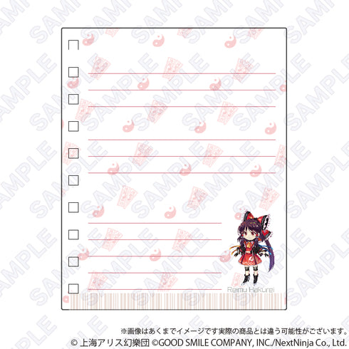 『東方 LostWord』ミニノート 月戦型シャーマン 博麗霊夢