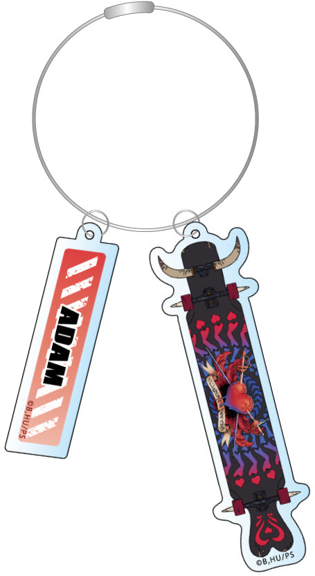 「SK∞ エスケーエイト」ワイヤーキーホルダー 愛抱夢