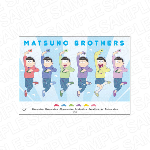 『おそ松さん』ミニアクリルアート 松カード ver.