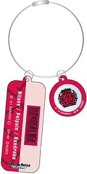 『SHOW BY ROCK!! Fes A Live』ワイヤーキーホルダー BUD VIRGIN LOGIC
