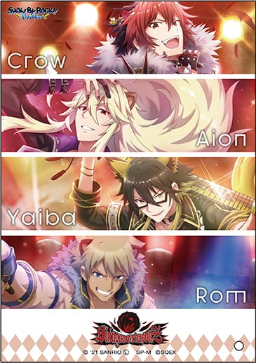 『SHOW BY ROCK!! Fes A Live』ミニアクリルアート SHINGANCRIMSONZ