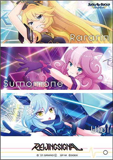 『SHOW BY ROCK!! Fes A Live』ミニアクリルアート REIJINGSIGNAL