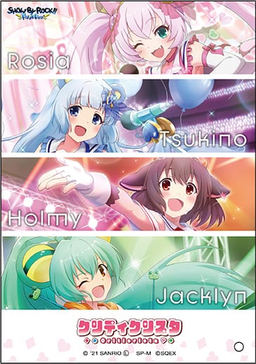 『SHOW BY ROCK!! Fes A Live』ミニアクリルアート クリティクリスタ