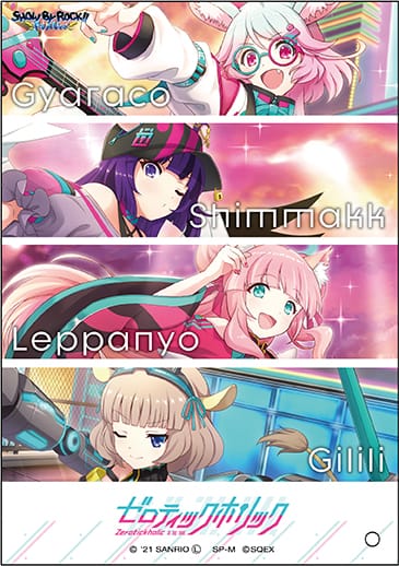 『SHOW BY ROCK!! Fes A Live』ミニアクリルアート ゼロティックホリック