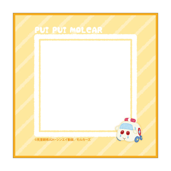 『PUI PUI モルカー』ミニタオル 救急モルカー イラスト ver.