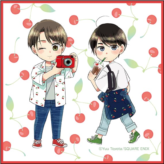 『30歳まで童貞だと魔法使いになれるらしい』ミニタオル おそろいコーデ ver.