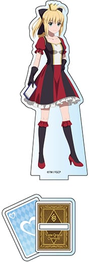 『Fate/Grand Carnival』アクリルフィギュア アルトリア・ペンドラゴン 不思議の国のアリス ver.