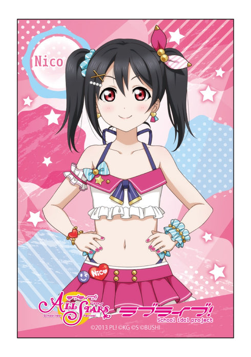 『ラブライブ!スクールアイドルフェスティバルALL STARS』スクエアカンバッジ μ’s 水着 ver BOX