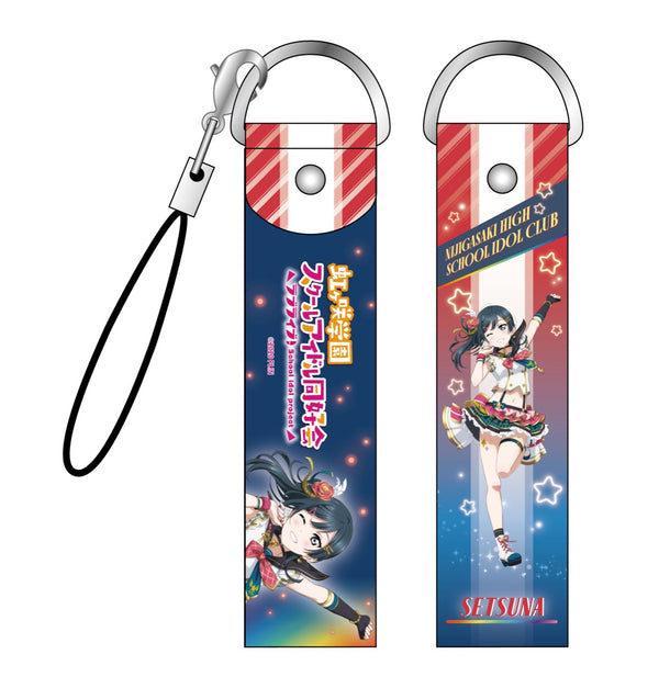 『ラブライブ!虹ヶ咲学園スクールアイドル同好会』優木せつ菜 デカストラップ LIKE IT!LOVE IT! ver