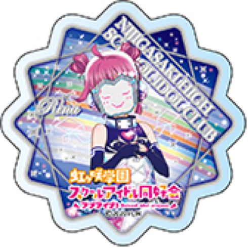 『ラブライブ!虹ヶ咲学園スクールアイドル同好会』アクリルバッジ 3rdアルバムソロ楽曲衣装 ver BOX