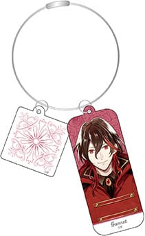 『時計仕掛けのアポカリプス』ワイヤーキーホルダー ガネット