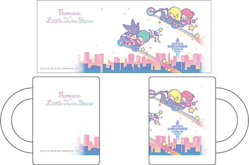 『プロメア × リトルツインスターズ』グラスマグカップ コヤマシゲト描き下ろし ver.