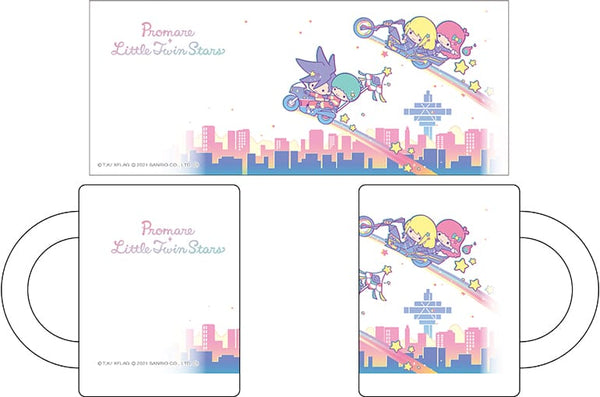 『プロメア × リトルツインスターズ』グラスマグカップ コヤマシゲト描き下ろし ver.