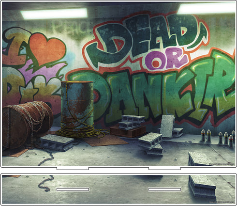 「ダンキラ!!! - Boys, be DANCING! -」アクリルジオラマ 背景 黒流星アジト