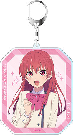 『カノジョも彼女』デカキーホルダー 佐⽊ 咲