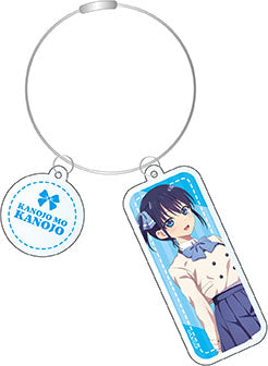 『カノジョも彼女』ワイヤーキーホルダー 水瀬 渚