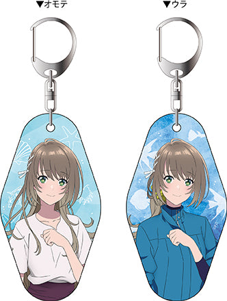 「白い砂のアクアトープ」両面キーホルダー 宮沢風花