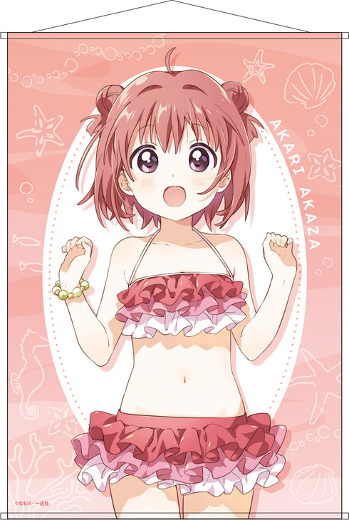 『ゆるゆり』B2タペストリー 赤座あかり 水着 ver.