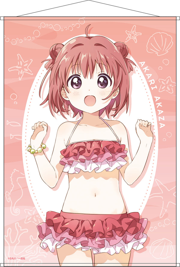『ゆるゆり』B2タペストリー 赤座あかり 水着 ver.