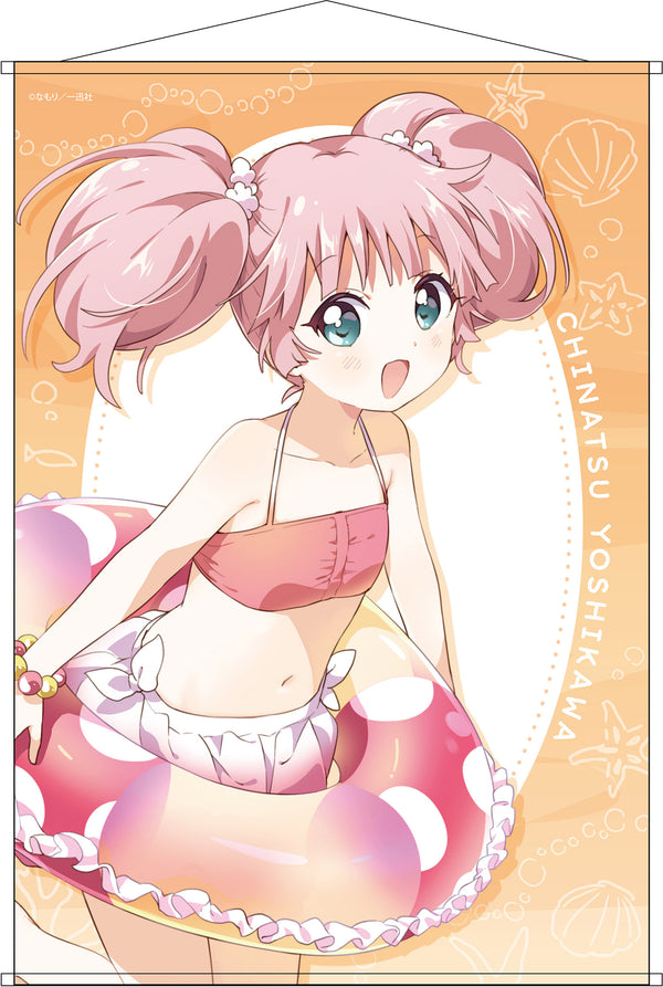 『ゆるゆり』B2タペストリー 吉川ちなつ 水着 ver.