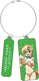 「戦姫絶唱シンフォギアXV」ワイヤーキーホルダー 暁 切歌 ケモミミ ver.