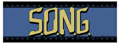 「戦姫絶唱シンフォギアXV」スポーツタオル S.O.N.G. ver.