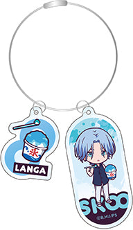 「SK∞ エスケーエイト」ワイヤーキーホルダー 馳河ランガ サマー ver.
