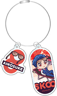 「SK∞ エスケーエイト」ワイヤーキーホルダー 神道愛之介 サマー ver.