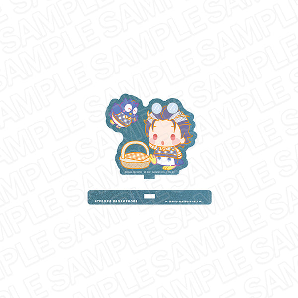 『ヒプノシスマイク SANRIO NAKAYOKU EDIT』ラメ入りアクリルスタンド 躑躅森 盧笙 × パタパタペッピー