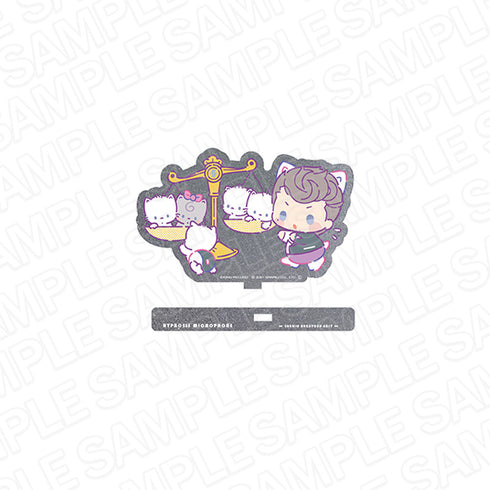 『ヒプノシスマイク SANRIO NAKAYOKU EDIT』ラメ入りアクリルスタンド 天国 獄 × ニャニィニュニェニョン