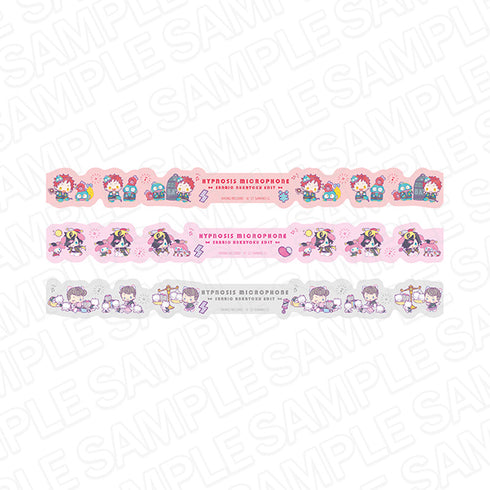 『ヒプノシスマイク SANRIO NAKAYOKU EDIT』マスキングテープセット Bad Ass Temple