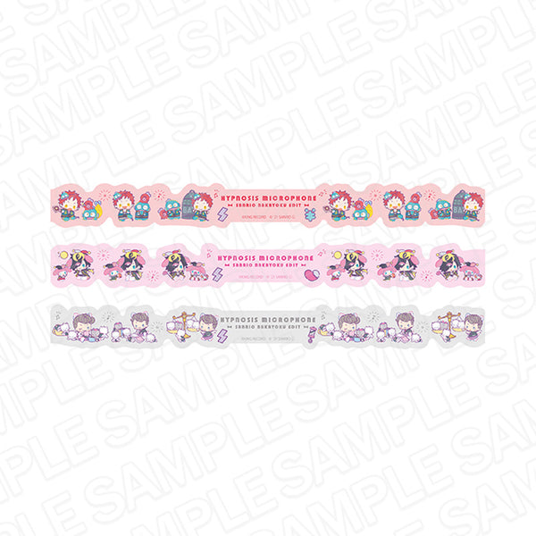 『ヒプノシスマイク SANRIO NAKAYOKU EDIT』マスキングテープセット Bad Ass Temple