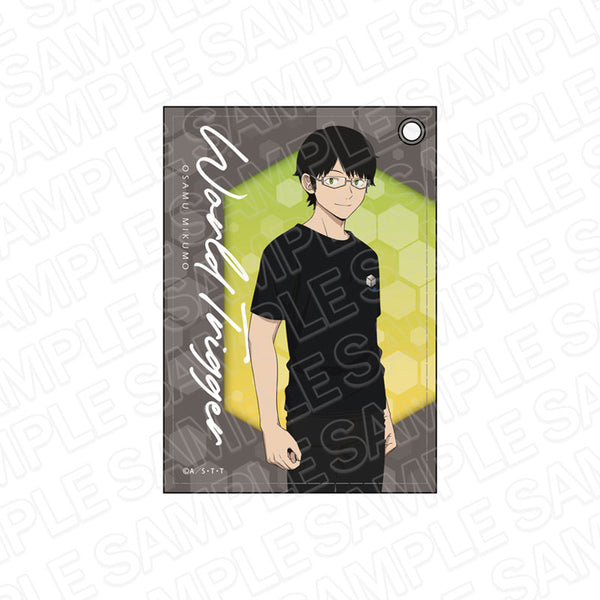 『ワールドトリガー』合皮パスケース 三雲 修 描き下ろし ver.