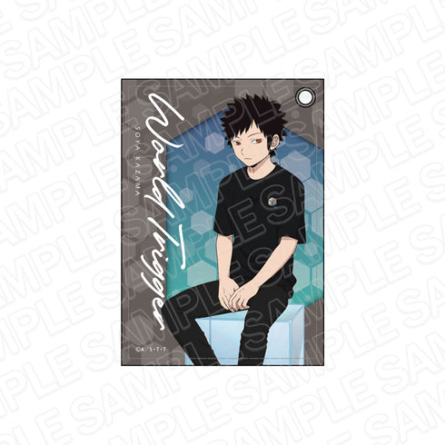 『ワールドトリガー』合皮パスケース 風間 蒼也 描き下ろし ver.