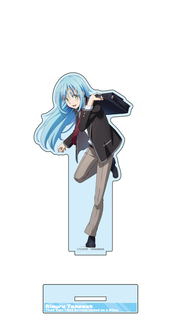 『転生したらスライムだった件』デカアクリルスタンド リムル 学園 ver.