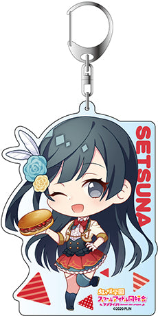 「ラブライブ!虹ヶ咲学園スクールアイドル同好会」デカキーホルダー 優木せつ菜 コッペパンデフォルメ ver