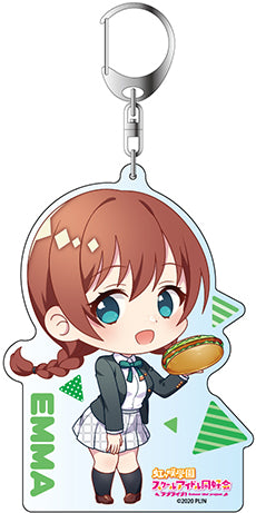 「ラブライブ!虹ヶ咲学園スクールアイドル同好会」デカキーホルダー エマ・ヴェルデ コッペパンデフォルメ ver